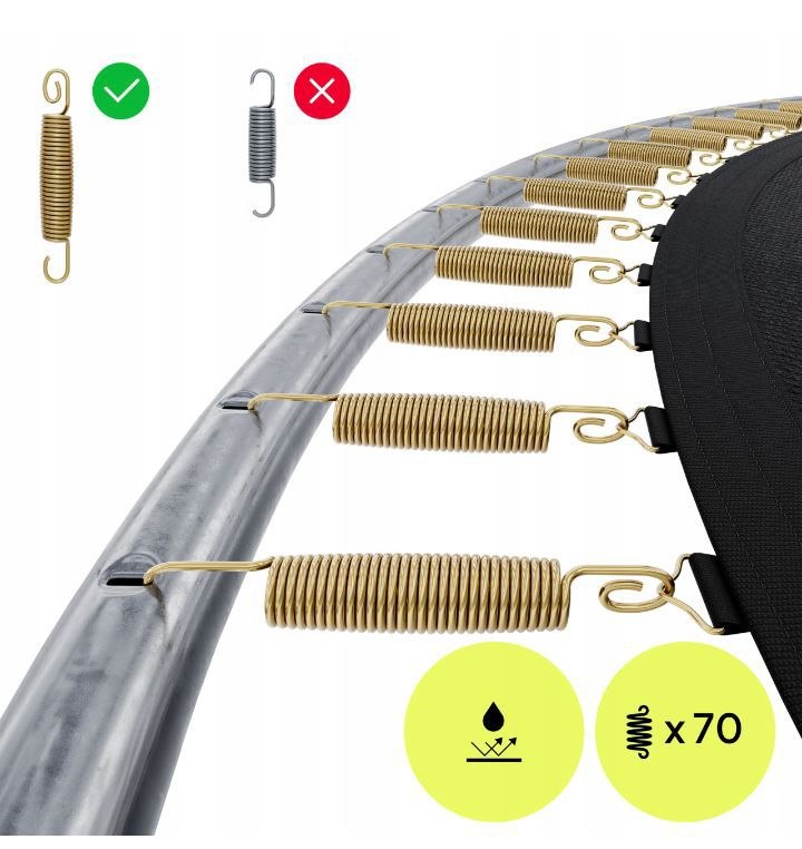 trampolina ogrodowa z siatką wewnętrzną dla dzieci 374cm 12ft zipro trampolina ogrodowa z siatką wewnętrzną dla dzieci 374cm 12ft zipro